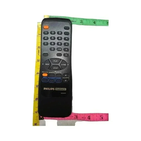 Philips Magnavox *READ* Remote Control Model: N023OUD Black U179 Tested Works - Picture 2 of 11